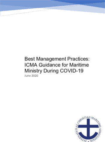 Best Management Practices ICMA Guidance for Maritime Ministry During COVID 19 