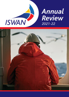 ISWAN Annual Review 2021 22 Front cover